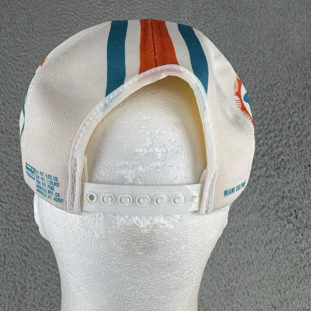 Miami Dolphins Helmet Hat Snapback‎ by Louisville Mfg NFL Vintage 70s 80s USA